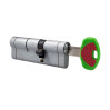 Цилиндр Securemme 3220CCS35551X5 К22 35/55 мм 5кл+1 монтажный ключ мат.хром