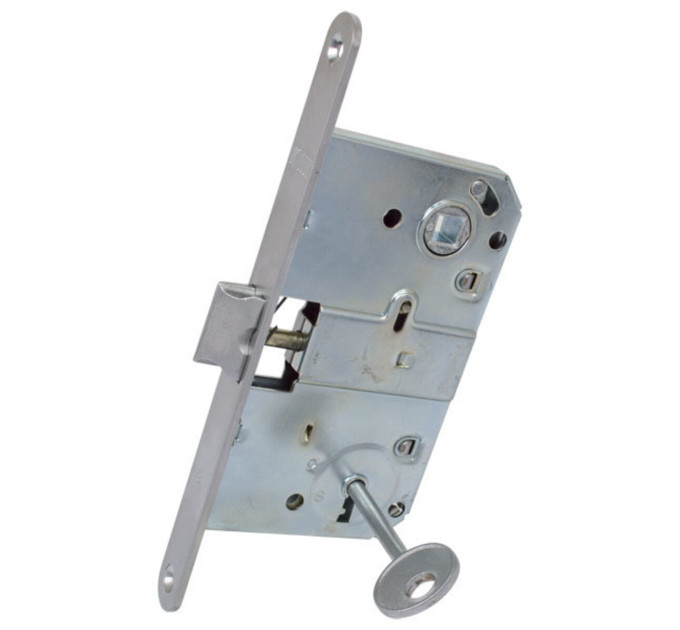 "АRT DOOR" Механизм с ключом M90K Mediana мат хром 90mm SC