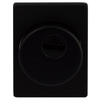 Броненакладка Protect 25mm c декоративной накладкой 60X80мм Black черная