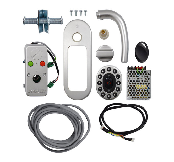Securemme Комплект D-Smart 8012XF14580 мат. хром (от сети)
