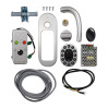 Securemme Комплект D-Smart 8012XF14580 мат. хром (от сети)