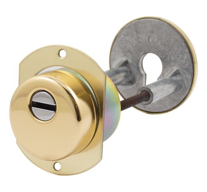Mottura Art. 94KIT1102/P Защитный комплект для двойного цилиндра зол