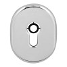 Securemme 4302KCL Декоративная накладка под цилиндр хром