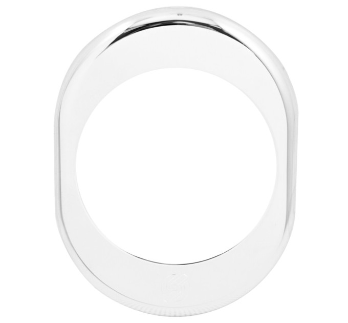 Securemme 4320KСL Декоративная накладка для броненакладки овальная хром