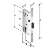 Bonaiti Art 969 Механизм замка 18мм мат.хром (B.Four) + Ответная планка R98 с регулировкой