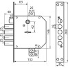 Mottura Art. 89723S5000 Замок 4-риг, 5 кл