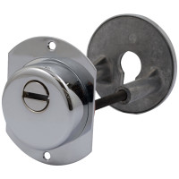 Mottura Art. 94KIT1101/CR Защитный комплект для двойного цилиндра хром