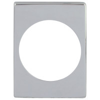 Декоративная накладка Protect для броненакладки 60X80mm d50 CP хром