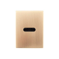 Декоративная накладка Protect под ключ 60X80mm SG мат золото