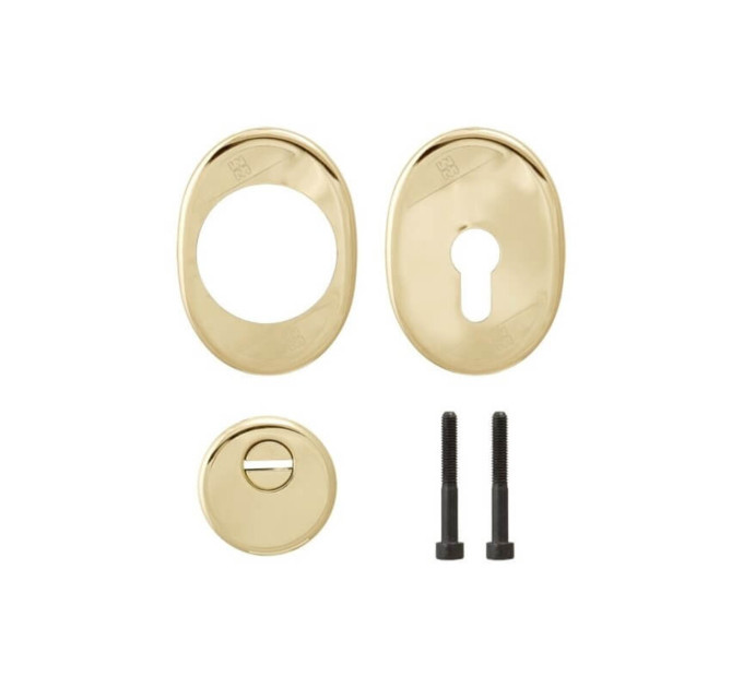 Mottura Art. 94KIT1101/P Защитный комплект для двойного цилиндра зол