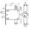 Mottura Art. 96086 / IS 28 распределитель тяг