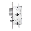 Securemme 2533SCR0328CXX Замок 4-клунь с защелкой левый, защелка сталь (без соответствующей планки)