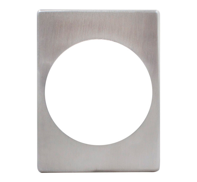 Декоративная накладка Protect для броненакладки 60X80mm d50 WSC браш мат хром