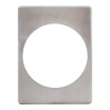Декоративная накладка Protect для броненакладки 60X80mm d50 WSC браш мат хром