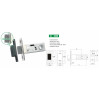 Защелка RDA 252 SN 6-51 мат.никель