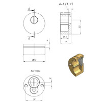 Mottura Art. 94KIT WES BR Комплект бронза
