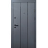 Дверь входная Qdoors Вертикаль - АК антрацит/ грей софт