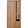 Дверь входная Qdoors Босфор дуб артизан/белая эмаль