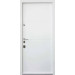 Дверь входная Qdoors Горизонт-Al-W венге горизонт темное/ белое дерево