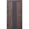 Дверь входная Qdoors Люксор - М спил дерева коньячный