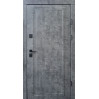 Дверь входная Qdoors Мироу мрамор темный/ белая эмаль