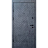 Дверь входная Qdoors Некст мрамор темный/ бетон бежевый