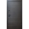 Дверь входная Qdoors Горизонталь b new венге темный горизонт