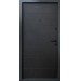 Дверь входная Qdoors Горизонталь b new венге темный горизонт