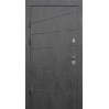 Дверь входная Qdoors Акцент бетон темный/ бетон серый