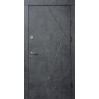 Дверь входная Qdoors Флеш мрамор темный/ бетон бежевый