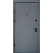 Дверь входная Qdoors Фрост грифель структура софт / белое дерево