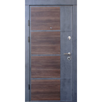 Дверь входная Qdoors Бостон - М бетон темный/ бетон светлый