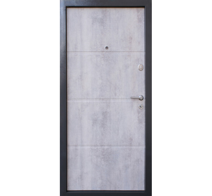 Дверь входная Qdoors Бостон - М бетон темный/ бетон светлый