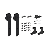 Mantion THOR комплект фурнитуры до 1 двери, ROC Design, черный матовый