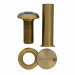 Глаз дверной мод.5 ?16 60-85 mm латунь