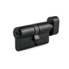 Цилиндр SIBA 60 мм d30 d30Т) кл-эт 5 кл. черный матовый 12160/BTМBZ ZAMAK (10)