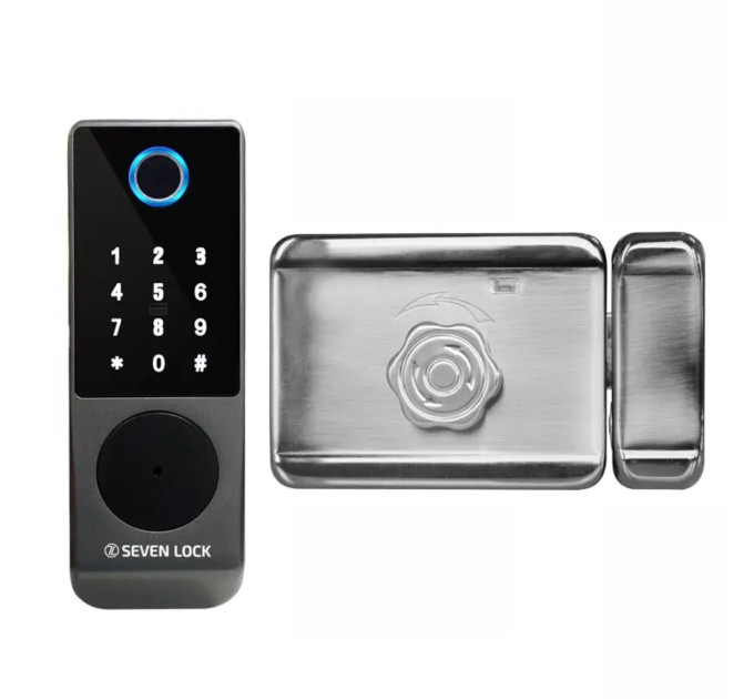 Умный накладной замок SEVEN LOCK SL-7770BF