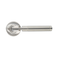 Ручка дверная SIBA ECO PORTO из нержавеющей стали на розетке SSR01 (22 22)