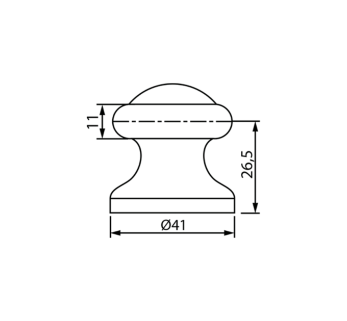 Siba Стопор дверной SB-DS 505 матовый никель SN