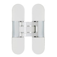 OTLAV Петля скрытая Invisacta 3D d30х120 белая RAL9016 с 4 колпачками