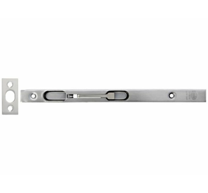 Шпингалет торцевой опрокидывающийся мод. d401 - 162x15 mm матовый хром