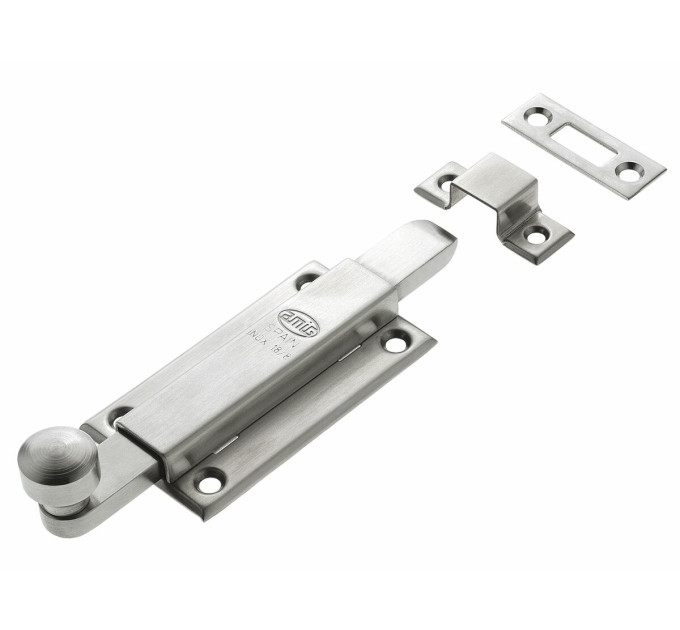 Шпингалет накладной мод.3800 -d250x48 mm нержавеющая сталь