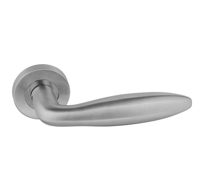Ручка дверная SIBA ECO INSI из нержавеющей стали на розетке SSR01 (22 22)