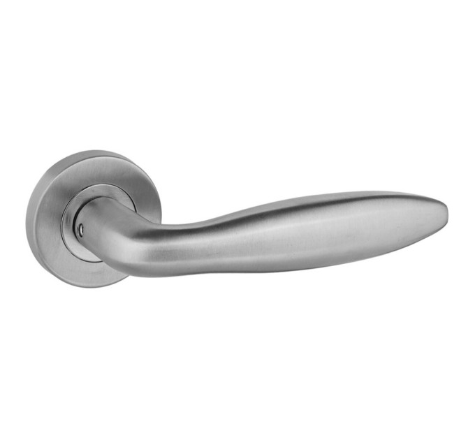Ручка дверная SIBA ECO INSI из нержавеющей стали на розетке SSR01 (22 22)
