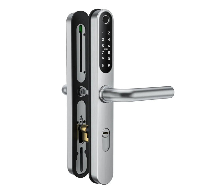 Умный замок SEVEN LOCK SL-7761BF silver (Без врезной части)