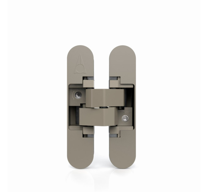 Anselmi AN d40 3D Петля скрытый 24х110 мм (20 кг), матовый никель - 44