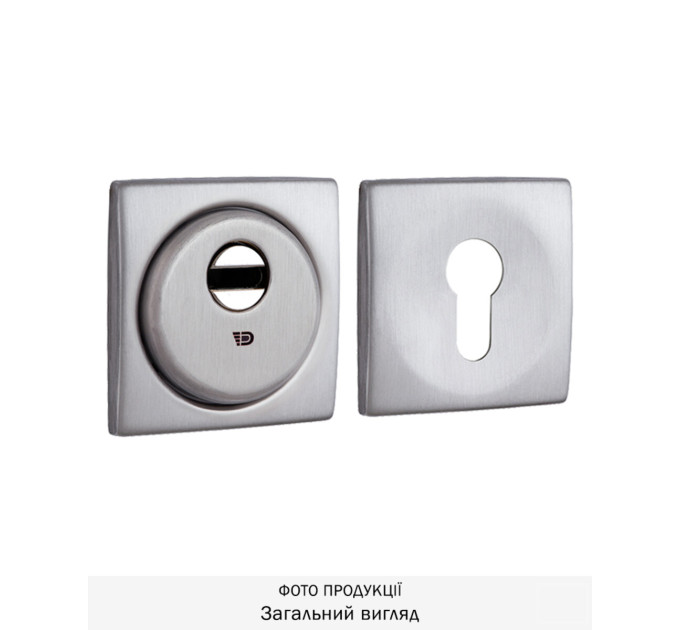 Протектор DISEC SFERIC_KUBO BD16 DIN SQUAREd25мм Нерж.сталь_мат 3клас IT Комплект