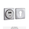 Протектор DISEC SFERIC_KUBO BD16 DIN SQUAREd25мм Нерж.сталь_мат 3клас IT Комплект