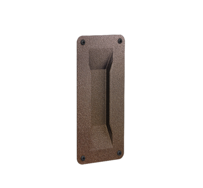 *Mantion ROC Design Врізна дверна ручка IN, 200X90X22 мм, під іржу