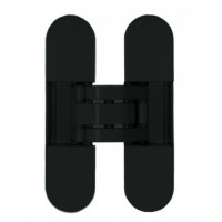 OTLAV Петля скрытая Invisacta 3D d30х120 чёрная с 4 колпачками
